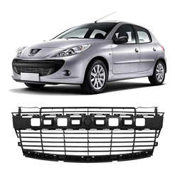Grade Dianteira Parachoque Peugeot 207 2009 2010 Até 2015 Preto
