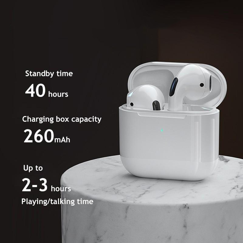 Fone de Ouvido 2025: AirPods 3 - Bluetooth 5.2, Compatível com IOS e Android（Geração Linha Premium） em Oferta na Shopee