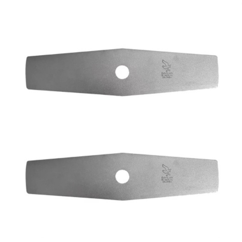 kit 2x Lâmina Faca Para Roçadeira Sthil Husqvarna e outras 25,4mm