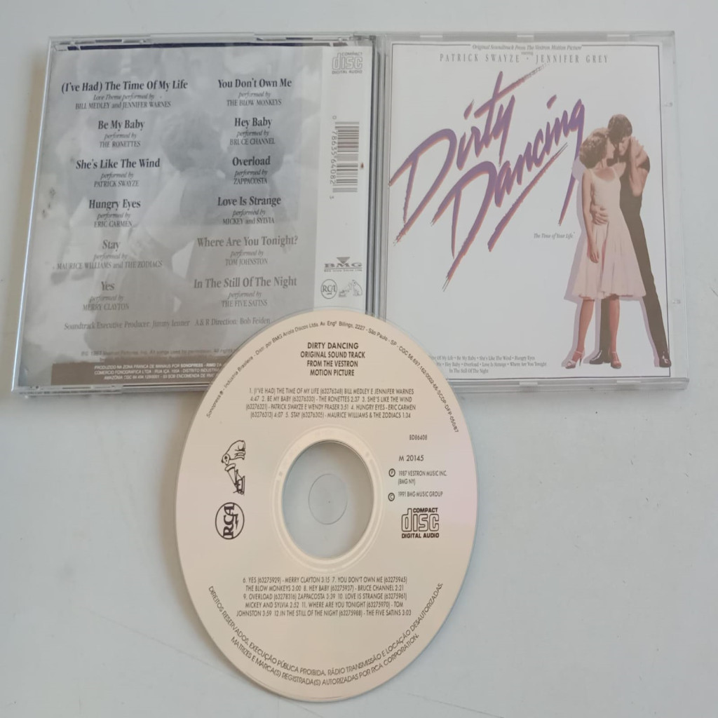 CD VÁRIOS ARTISTAS DIRTY DANCING ( RITMO QUENTE ) - TRILHA SONORA