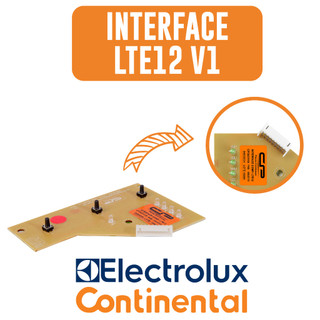 Placa Interface Compatível Lavadora Electrolux 12kg Lte12 Versão 1 64800634 A08656601 CP