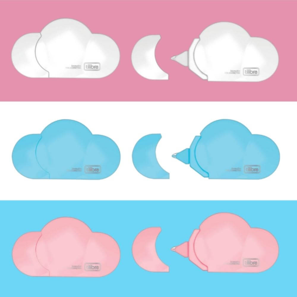 Corretivo em Fita Nuvem 5mmx5m | TILIBRA em Oferta na Shopee