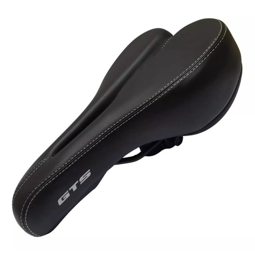 Banco Selim Vazado Gts Bike Mtb Confortável Biketec P/Aro 20, 24, 26 e 29