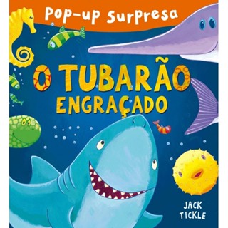 Livro Pop-up O tubarão engraçado em Oferta na Shopee