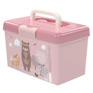 Maleta Organizadora Caixa Multiuso Petit Rosa Plasútil em Oferta na Shopee