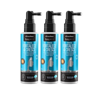 Tônico Capilar Beleza Natural Fortalece e Cresce 100ml bn.Cachos (Kit com 3 Unidades) em Oferta na Shopee