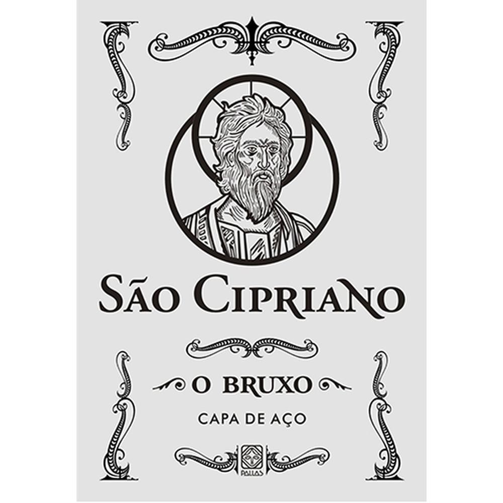 Livro São Cipriano, o bruxo (capa de aço) por COLETANEA Editora GRUPO PALLAS