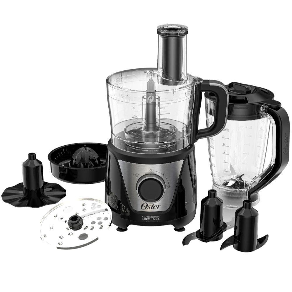 Multiprocessador De Alimentos Oster OMPR850 7 em 1 1000W em Oferta na Shopee