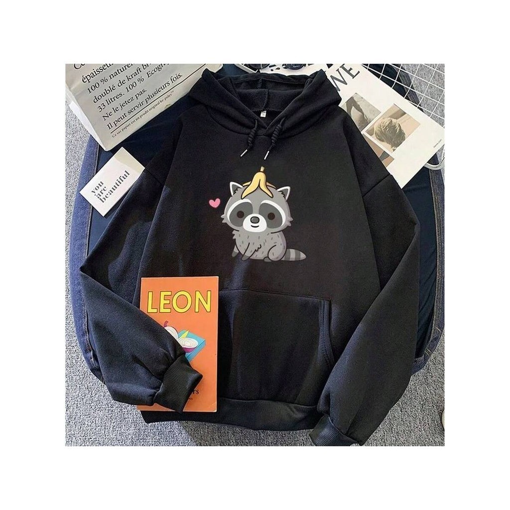 Moletom Feminino QUATI FOFO Casual Inverno Tendencia