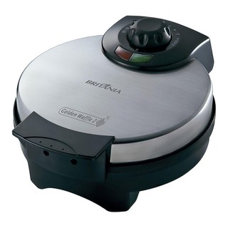 Maquina Golden Waffle Prata/Preto 850W Britânia 220V em Oferta na Shopee