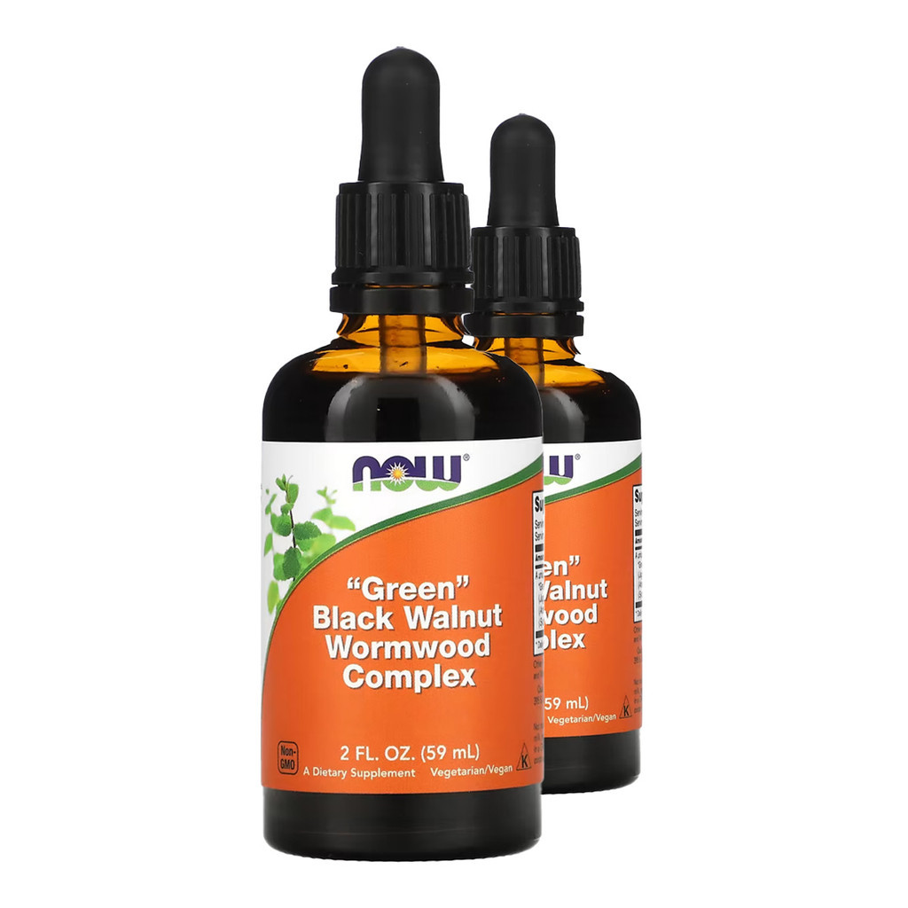 Kit 2x Complexo Absinto Noz Preta Verde NowFoods 59ml Importado/Made in Usa em Oferta na Shopee