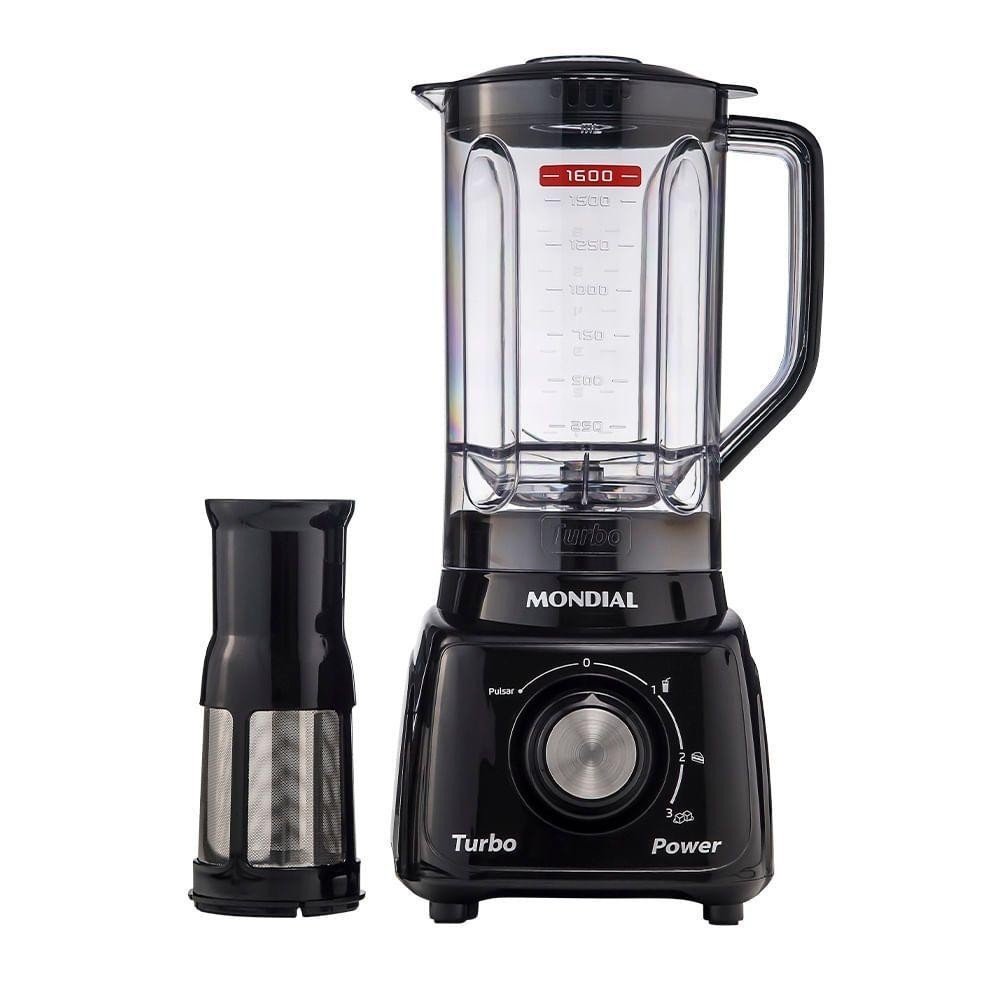 Liquidificador Mondial Turbo Power L-99-FB Preto 220V em Oferta na Shopee