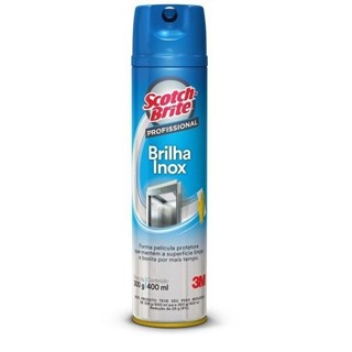 Brilha INOX 3M SCOTCH-BRITE 400ML em Oferta na Shopee