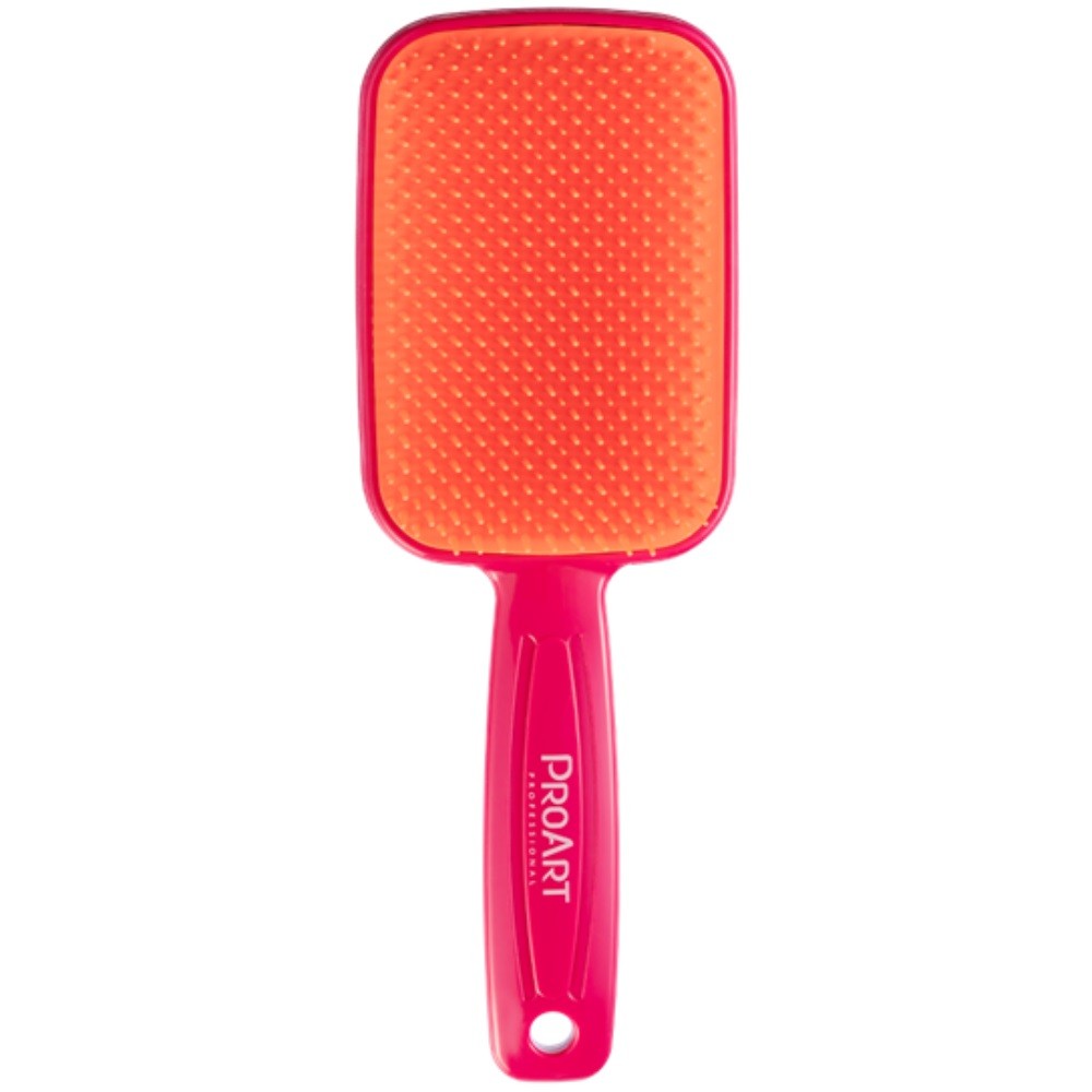 Escova Profissional Desembaraçante Rosa e Laranja ProArt