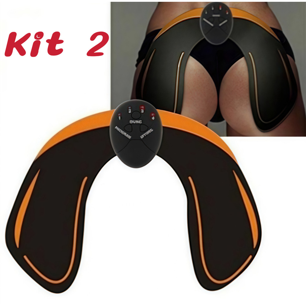 Kit 2 Estimulador Muscular Elétrico de Glúteos para Crescimento Muscular de Glúteos em Oferta na Shopee