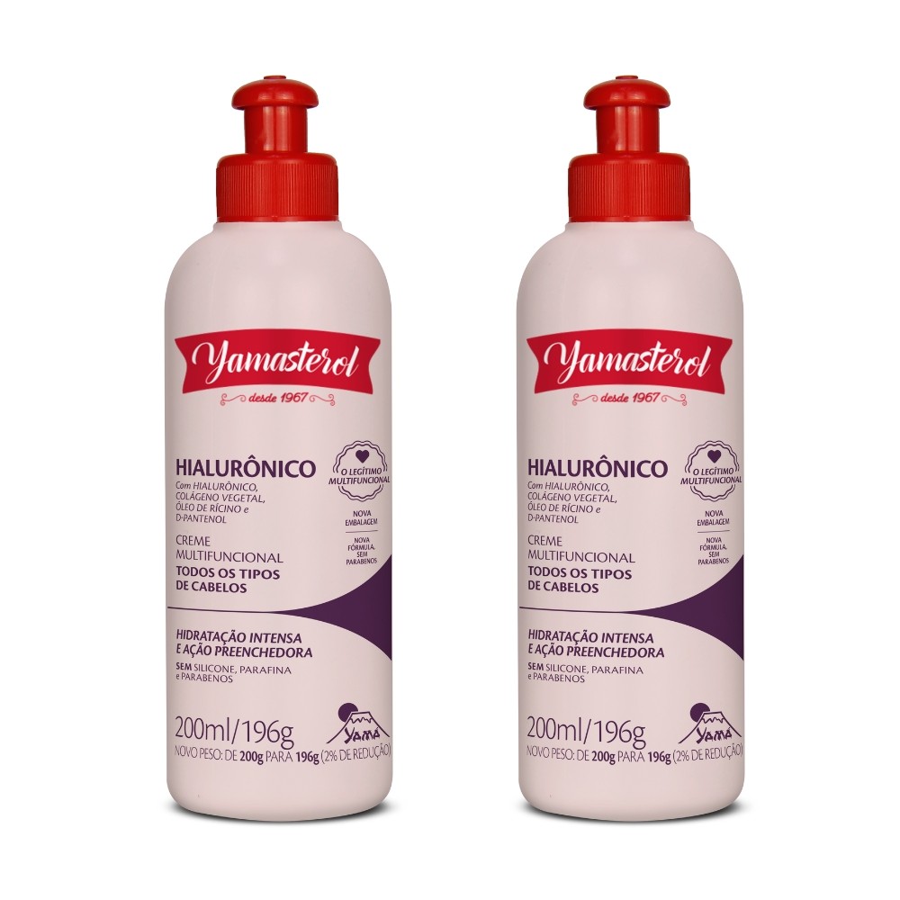 Kit 2 Yamasterol Hialurônico 200ml Yamá