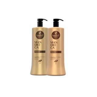 Kit Mandioca Haskell - Shampoo 1000ml + Condicionador 1000ml em Oferta na Shopee