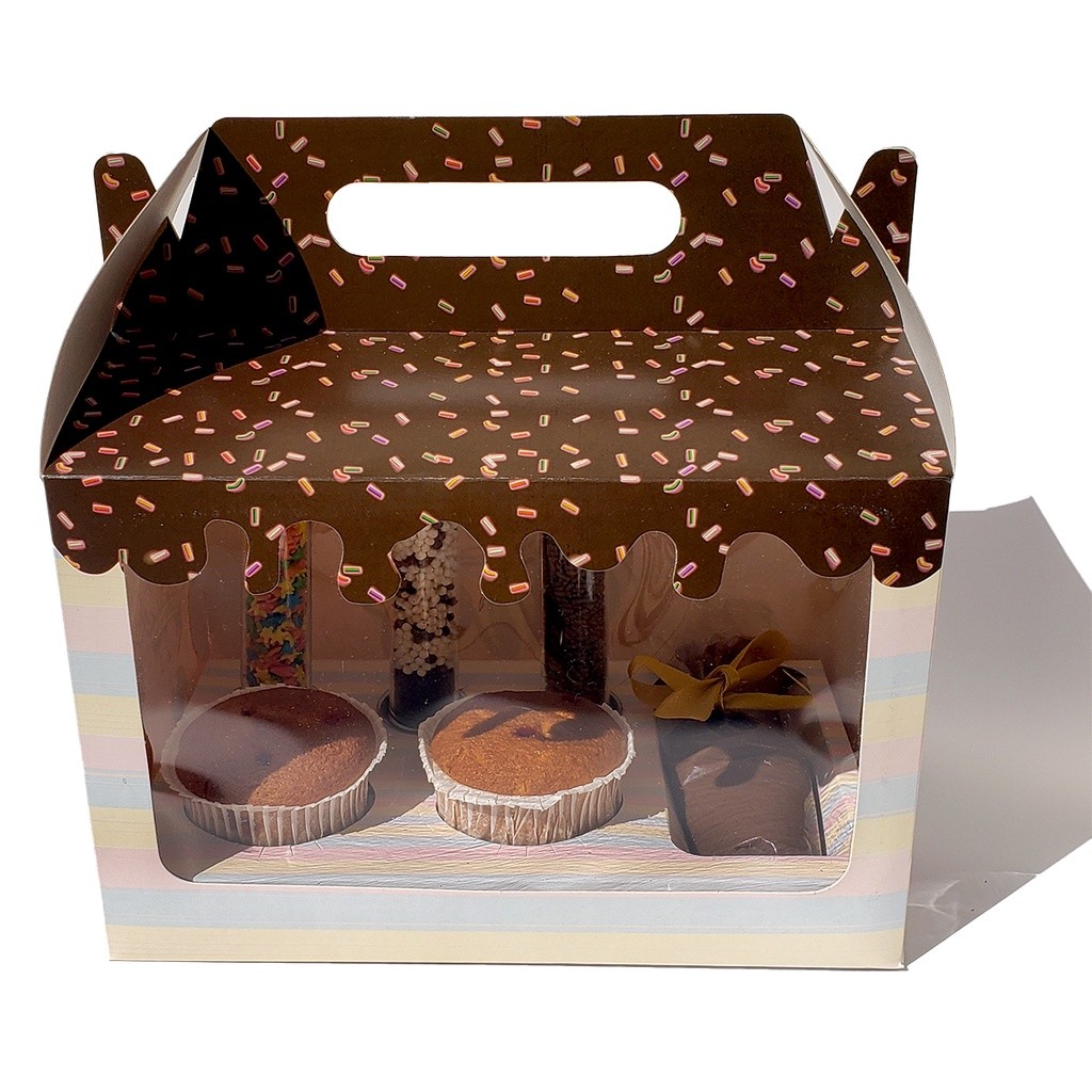 15 Caixas Maleta Mini Chef Confeiteiro - Dia das Crianças, páscoa, aniversário - 23x15x15cm