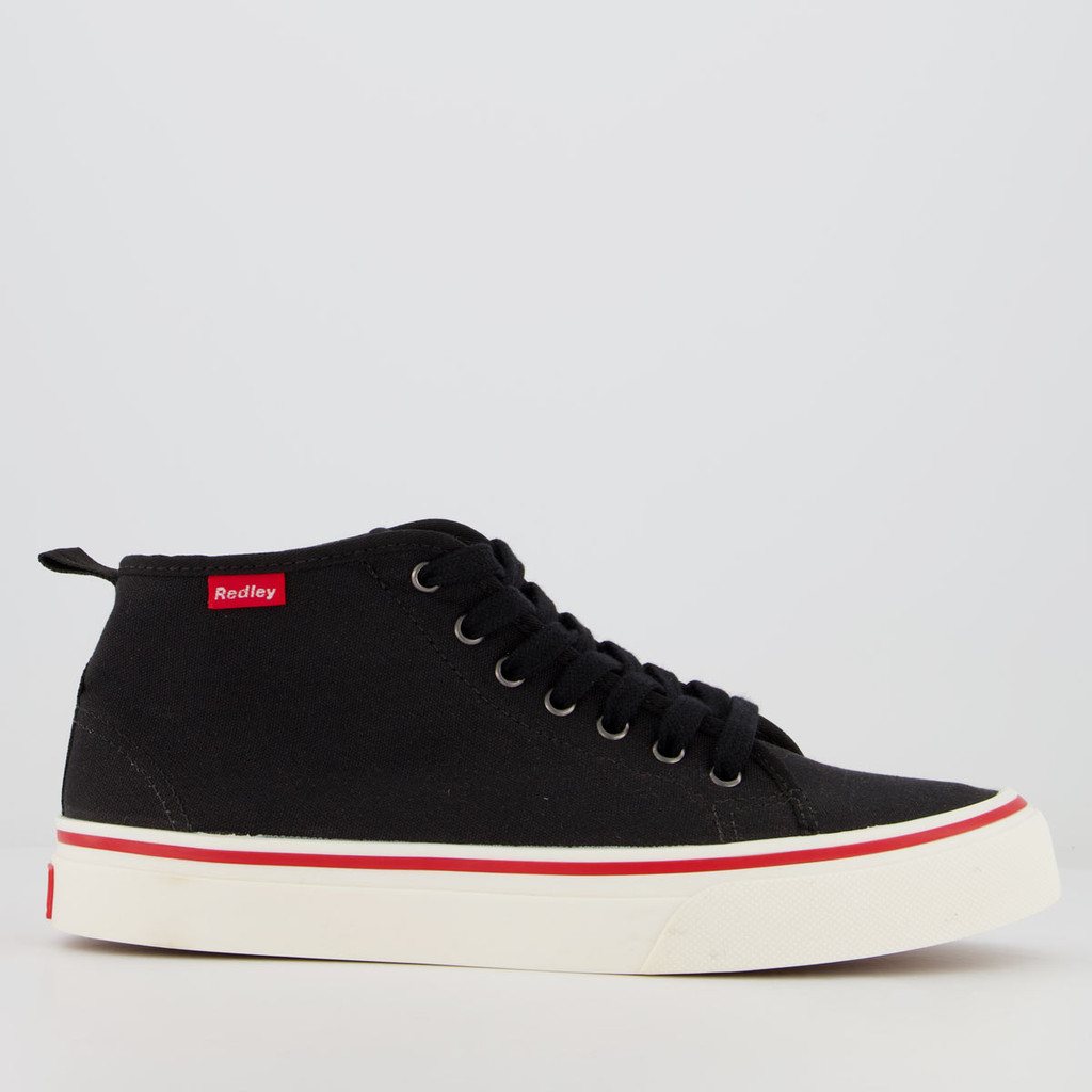 Tênis Redley Originals Cano Médio Preto - Men Shoes