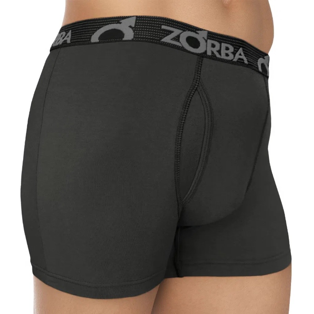 Cueca Boxer Zorba Com Abertura Em Algodão 848 - Men Clothes