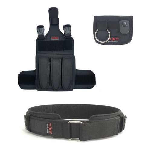 Kit Bornal De Perna C/ Porta Faca + Cinto F.n + Porta Tonfa