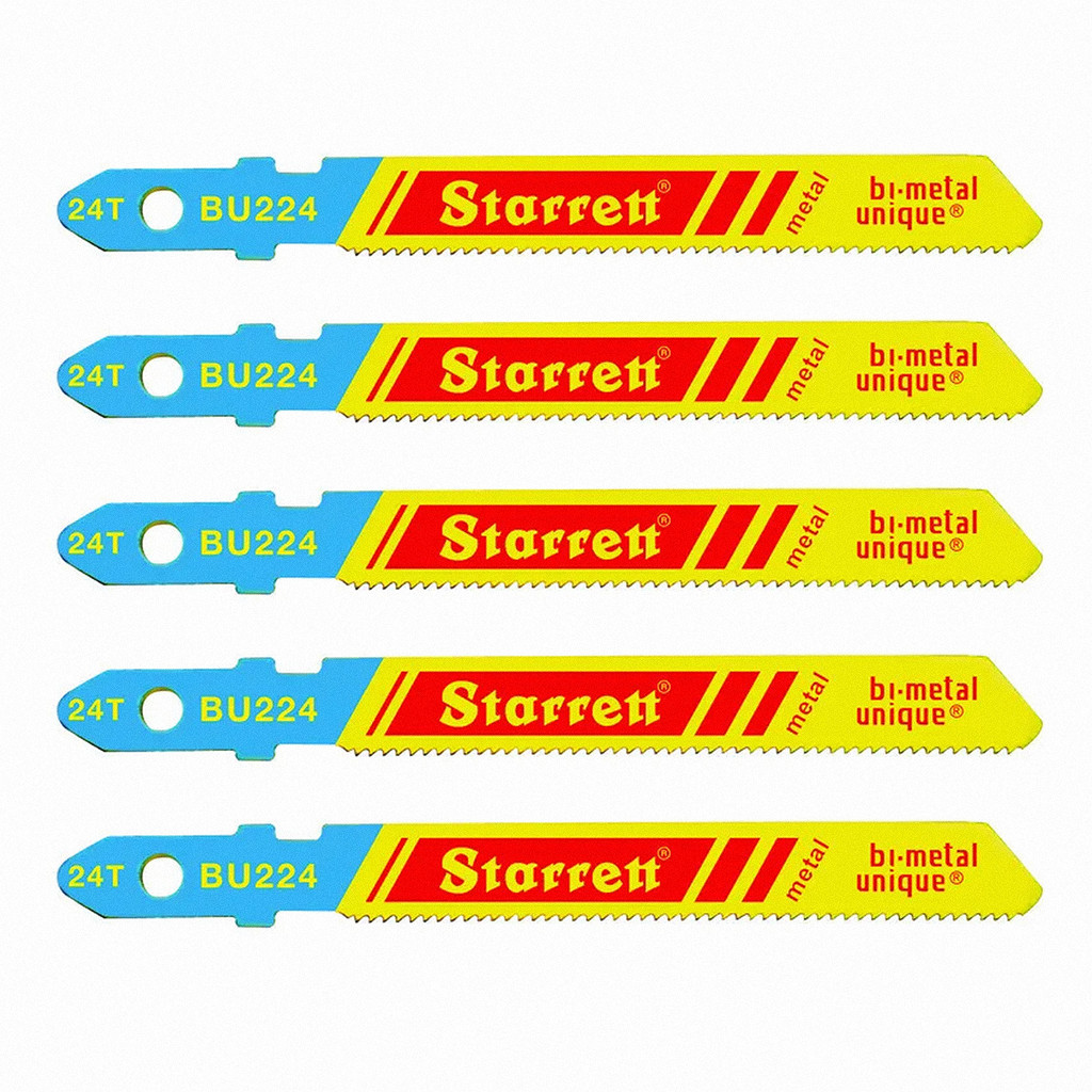 Lâmina Tico-Tico Starrett 50mm para Metal 24 Dentes 5 Peças Bi-Metal BU224 em Oferta na Shopee