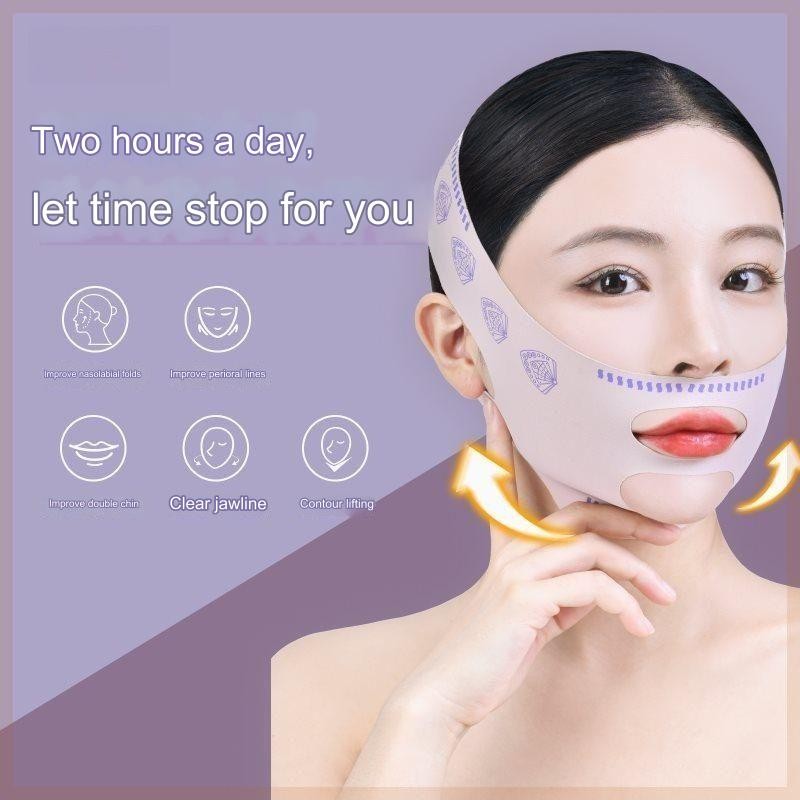 Face V Lifting Fita Adesiva De Emagrecimento Facial Bochecha Lift Up Máscara Fina Linha De Respirável Reduzir O Queixo Duplo Rosto V Formato Rosto Levantamento Emagrecedor Bandagem Fita Bochecha Facial Em Forma de V Rugas Rosto Levantamento Alça