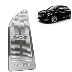 Descanso de Pé Peugeot 208 Griffe 21/.. - Aço Inox