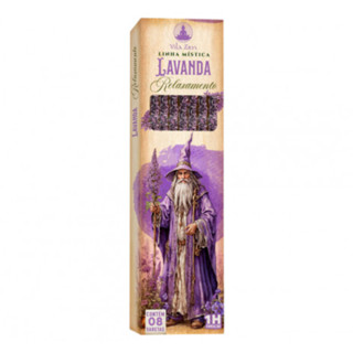 Incenso Linha Mistica 0% Carvão Lavanda C/8 Varetas em Oferta na Shopee