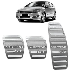 Pedaleira Vectra Gt 06/11 Manual Aço Inox - Não fura o pedal
