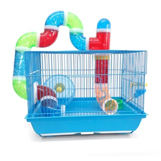 Gaiola P/ Roedores Hamster Labirinto Completa American Pets em Oferta na Shopee