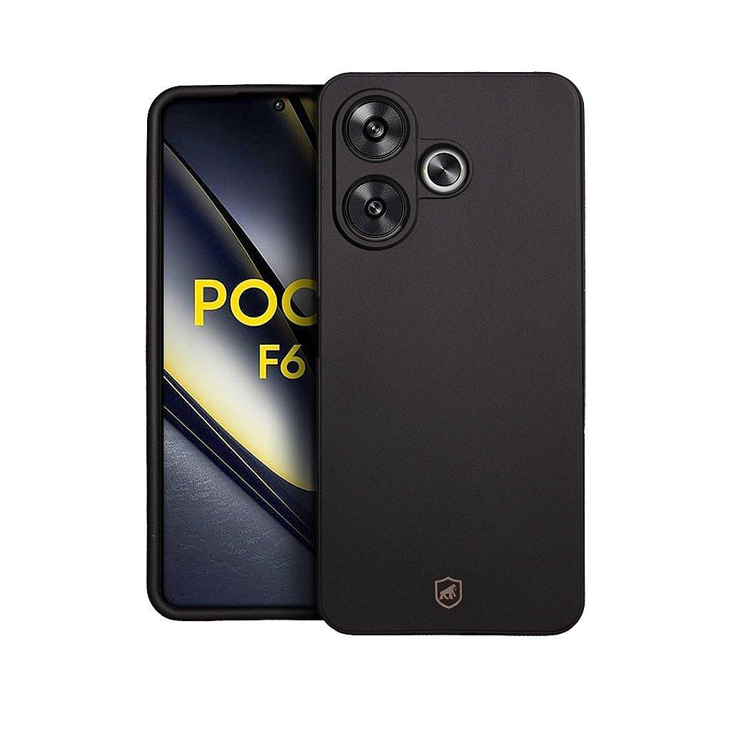 Capa Case Capinha  para Xiaomi Poco F6 5G - Silicon Veloz - Preta - Gshield em Oferta na Shopee