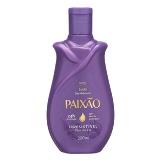 Paixão Hidratante Corporal Irresistível Com 200Ml em Oferta na Shopee