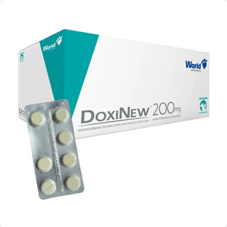 DoxiNew 200 mg World para Cães e Gatos - 1 Blíster com 7 Comprimidos em Oferta na Shopee