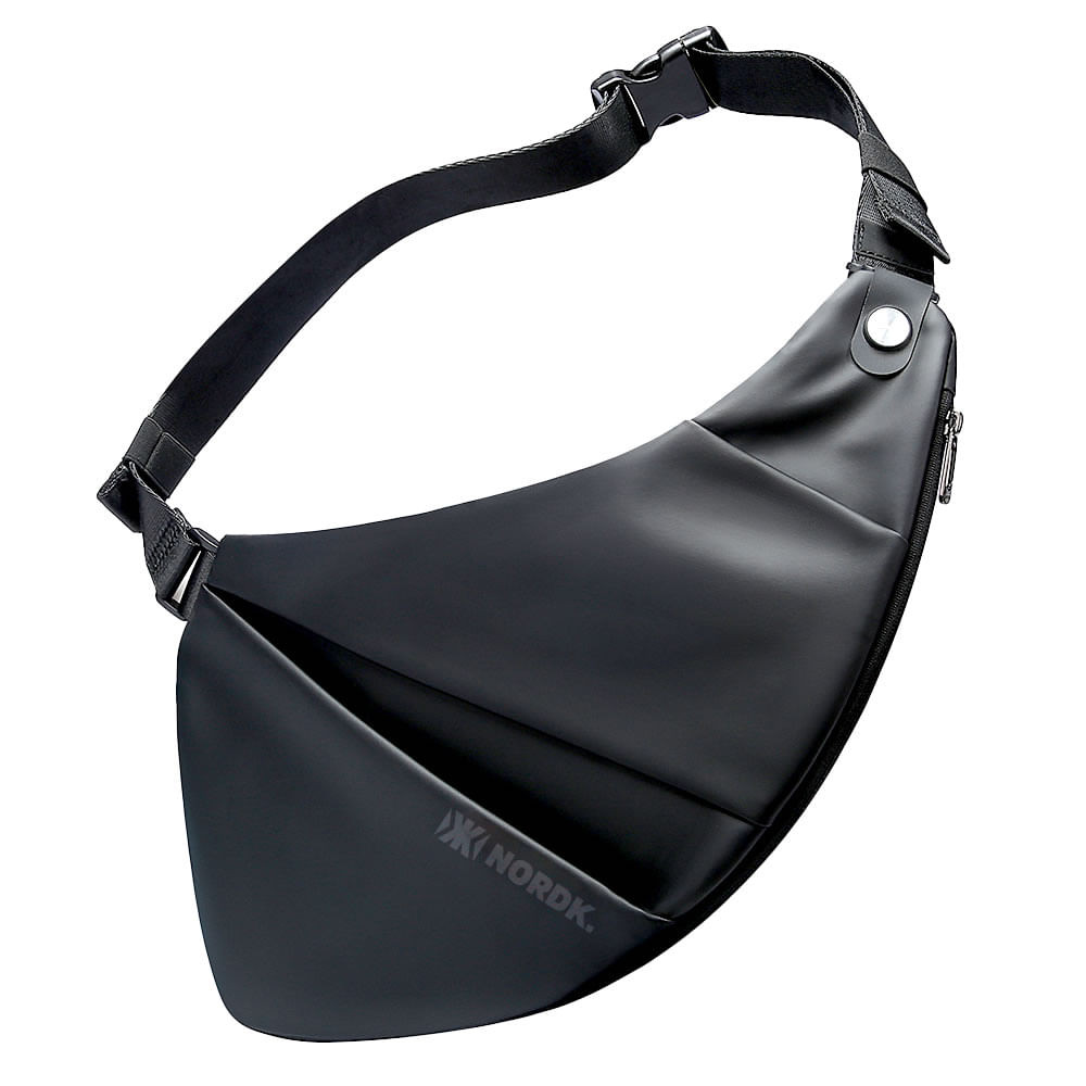 Mochila Transversal Pochete Nordk Flow Reforçada Expansível