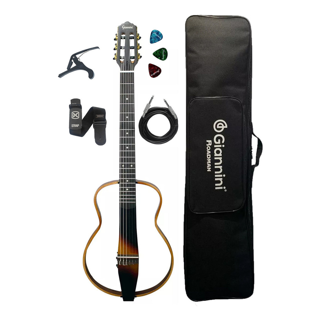 Violão Giannini Roadman Grmn Nylon + Acessorios em Oferta na Shopee