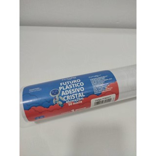 CONTACT/PLÁSTICO ADESIVO CRISTAL 45CM X 25M - 50 MICRA em Oferta na Shopee