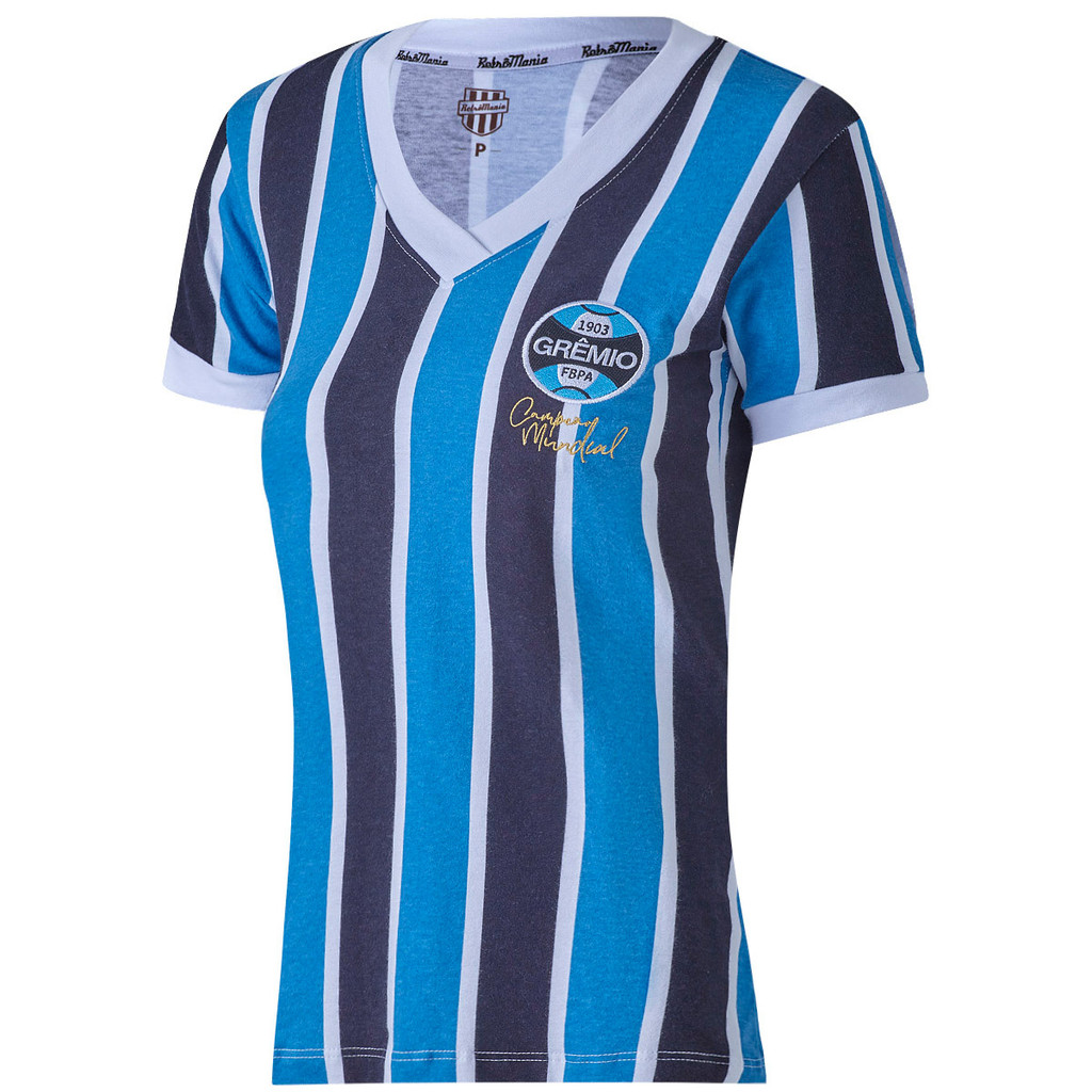 Camisa Grêmio Retrô 1983 Feminina Oficial em Oferta na Shopee