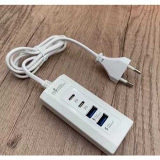 Filtro De Linha 2-Usb E 2 Tipo-C Carregador 25W Cor Aleatorio em Oferta na Shopee