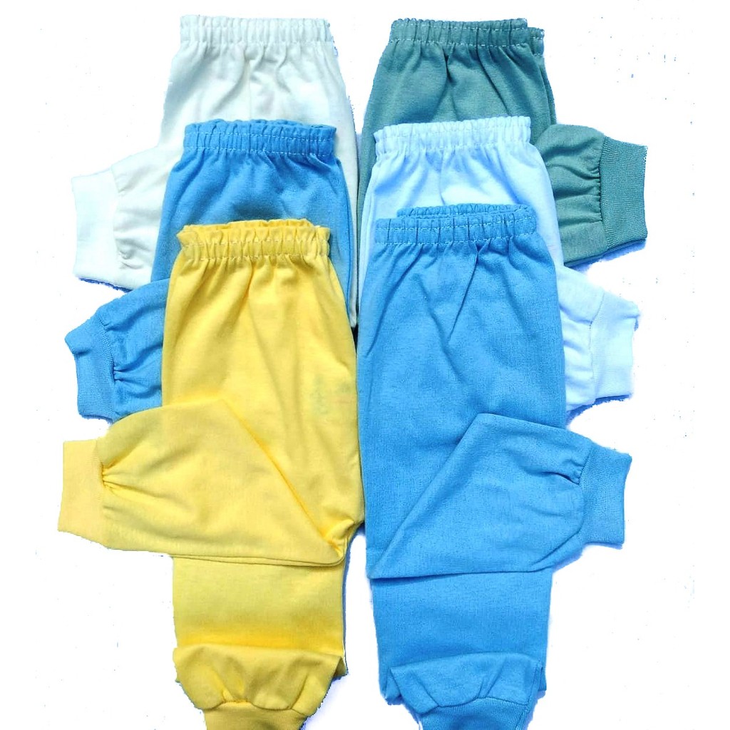 Calça Pijama Sem Pé Meia Malha 100% Algodão Com Punho 4 ao 10 em Oferta na Shopee