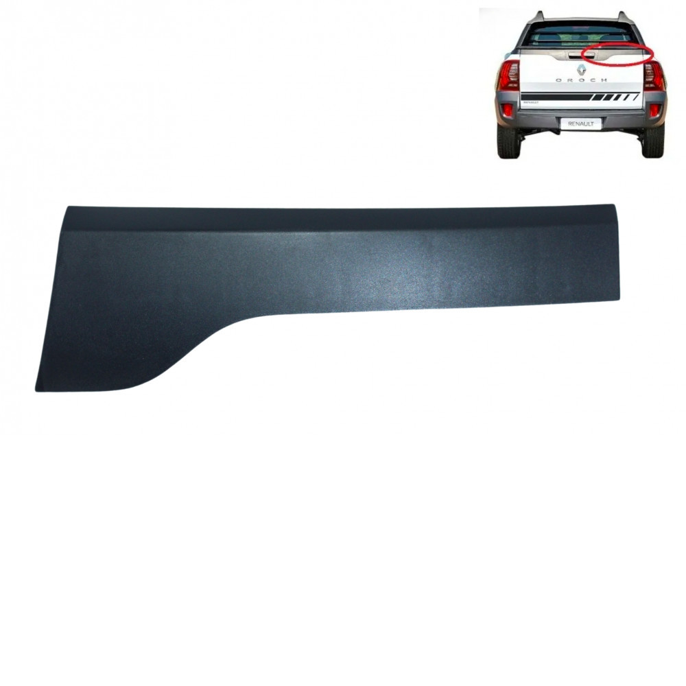 Moldura da caçamba lado direito Renault Oroch em Oferta na Shopee