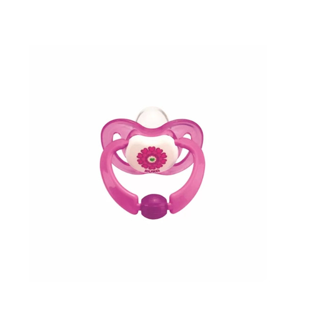 CHUPETA LOVELY ORTO 2 ROSA - 2052 — imagem 2 de 2