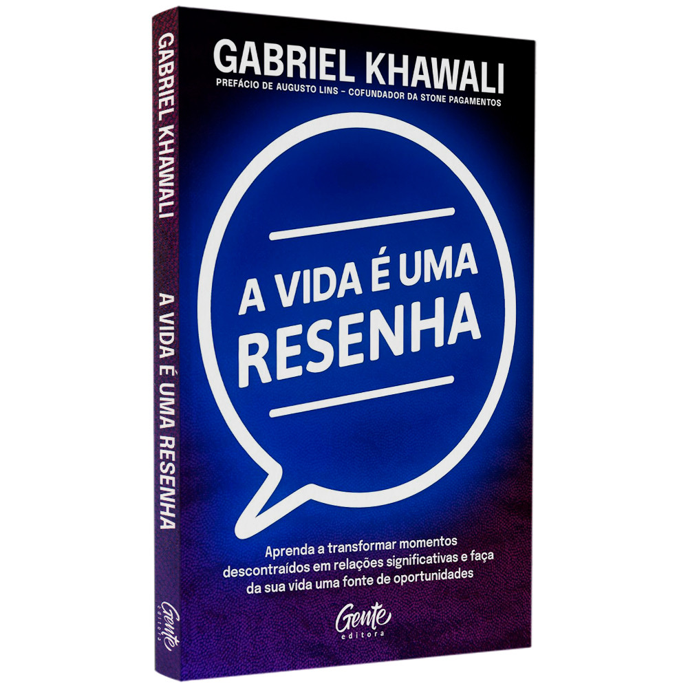 A Vida é Uma Resenha | Gabriel Khawali em Oferta na Shopee