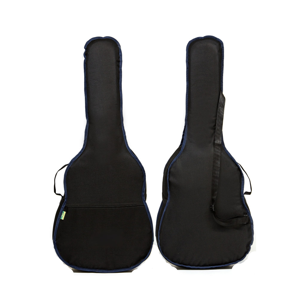Capa Bag para Violão 3/4 viola simples 1 alça e bolço