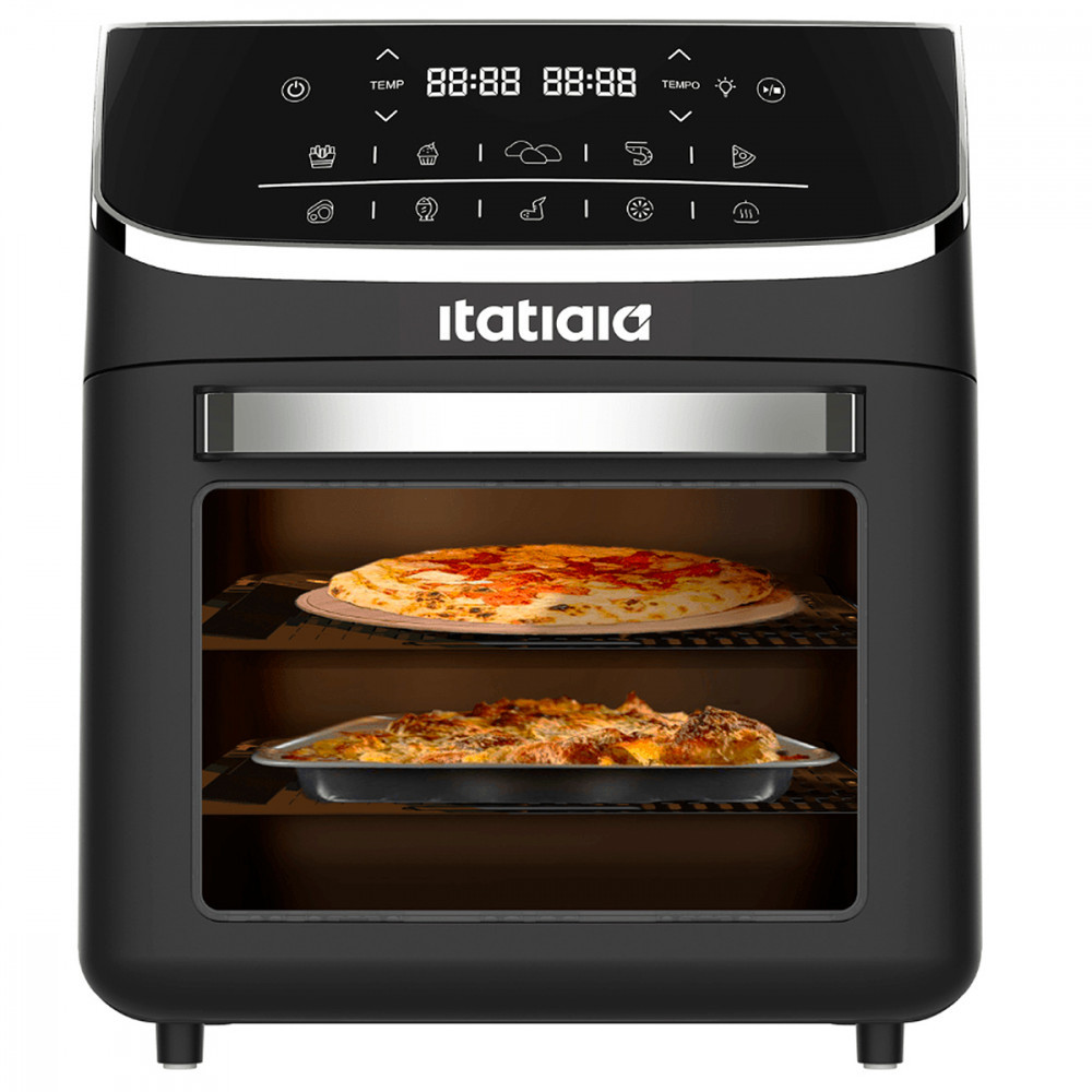 Fritadeira Elétrica Air Fryer Forno Itatiaia Digital 12L 127V - AFITA1004