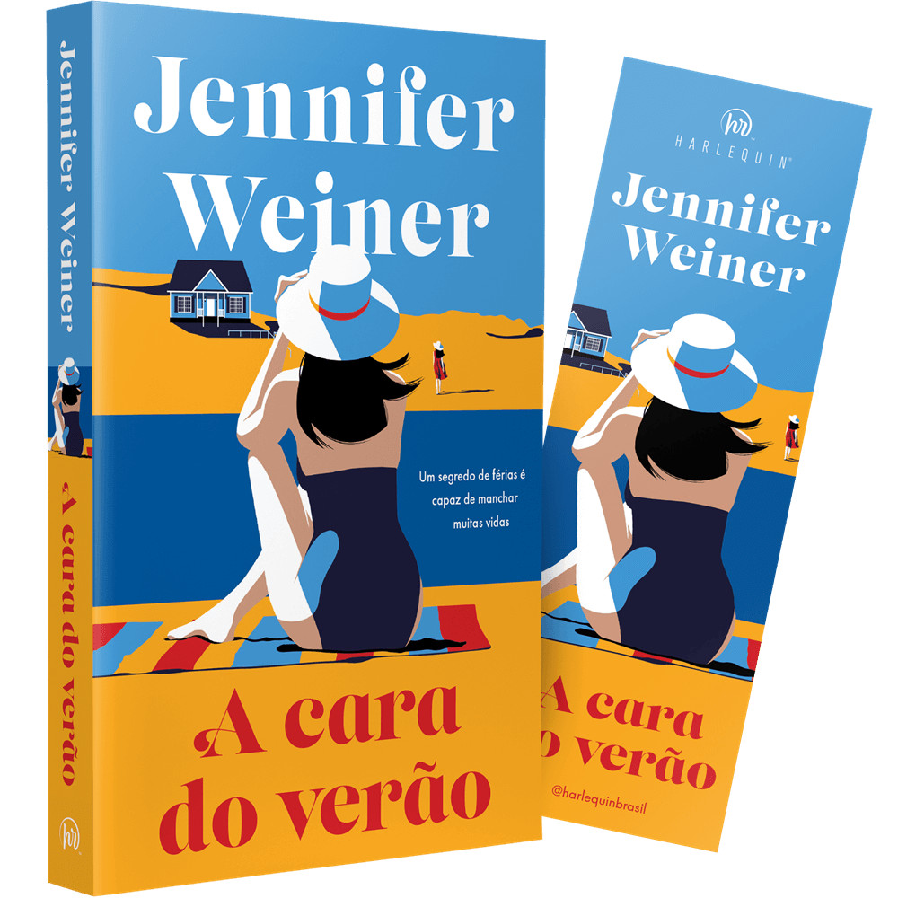 Capa do livro Livro - A cara do verão - por Jennifer Weiner - Editora Harlequin Books