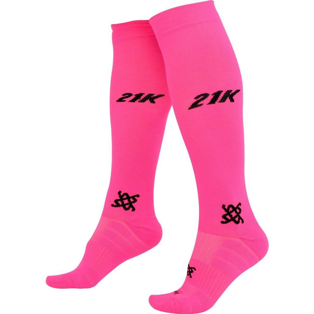 Meia HUPI Longa 21k Rosa em Oferta na Shopee