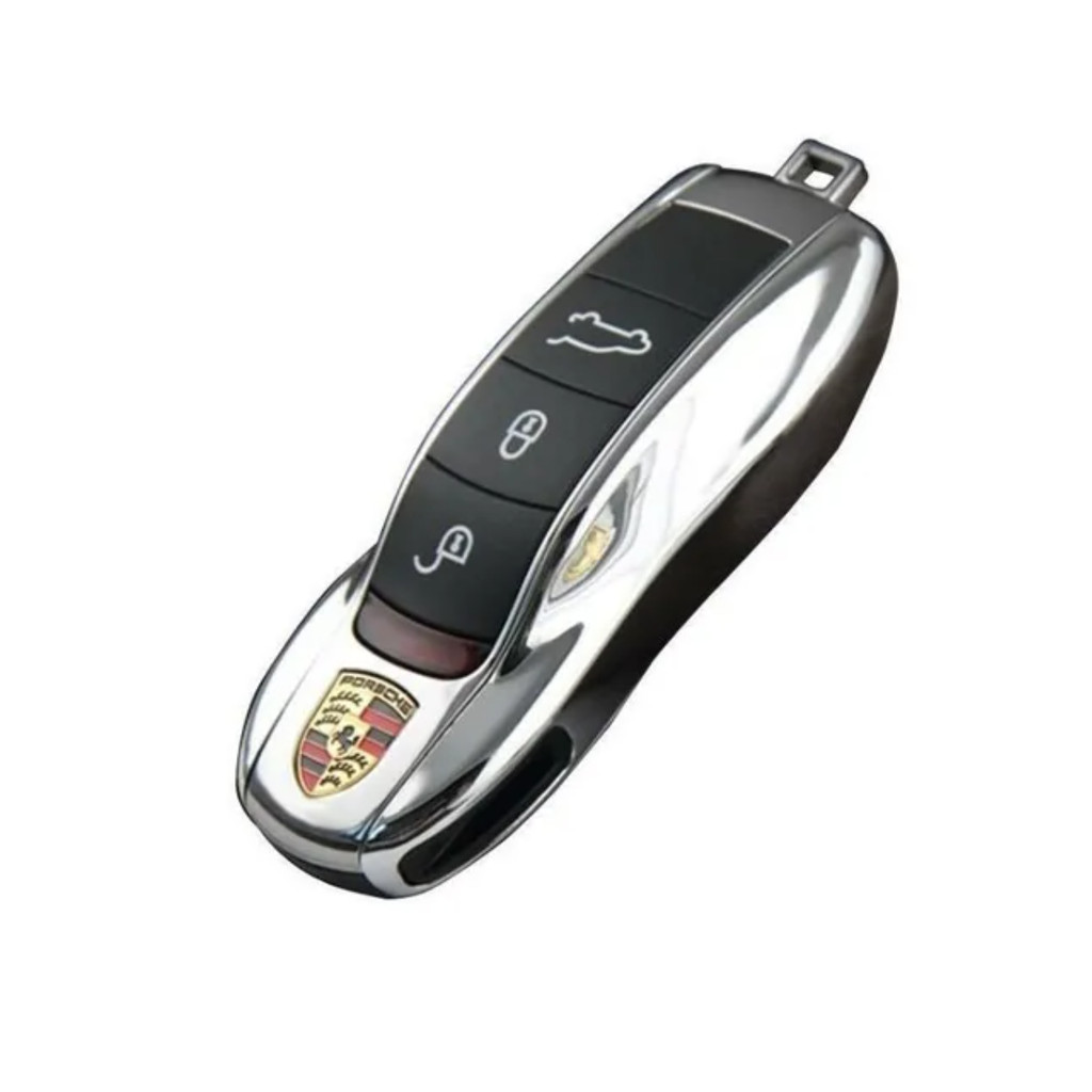 Capa Chave Porsche Lat Cromado 911 Cayman Boxster cayenne