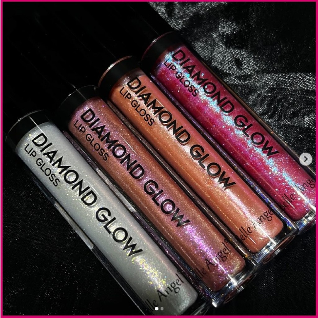 Lip Gloss Diamond Glow Lábios Brilhantes - Belle Angel B121
