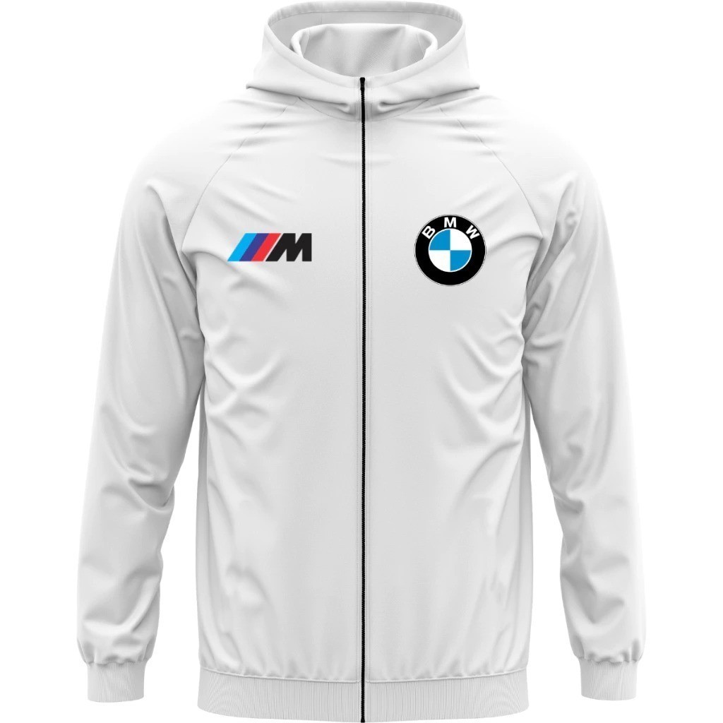 Corta Vento BMW Casaco Blusa De Frio Masculina BMW M Impermeável Manga Longa Capuz Jaqueta Preta